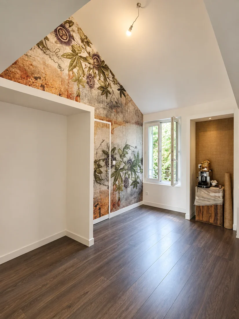 Un panoramique floral pour un intérieur de caractère