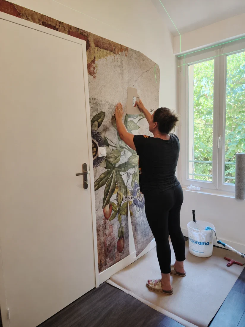 La précision du geste, au service du décor