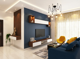 décoration d'un mur tv
