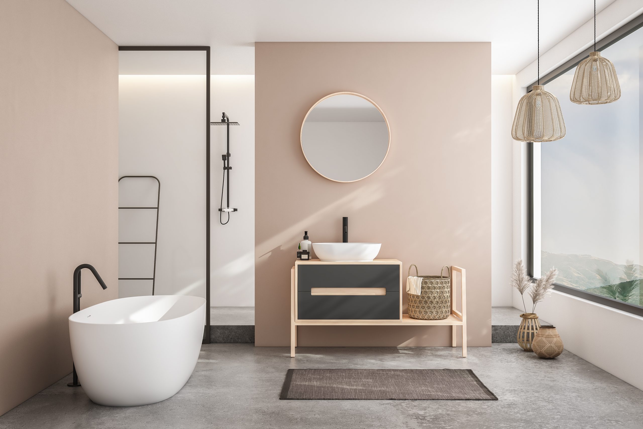 Travaux de peinture salle de bain par LDE